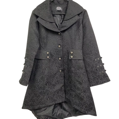 Hearts & Roses Womens  Size 18 Winter Coat Black  / Pattern 