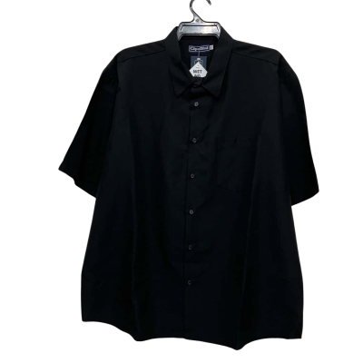 Cipollini Mens  Size XXXXL Short Sleeve Shirt Black  