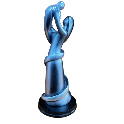  Mother Hugging Child Statue