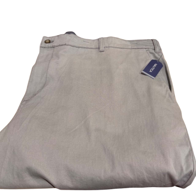 Nautica Mens Grey Classic Fit Deck Pant + Stretch Size 56 x 30 BNWT