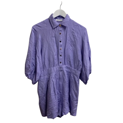 Sheike Womens Size 16 3/4 Leg Jumpsuit Purple 