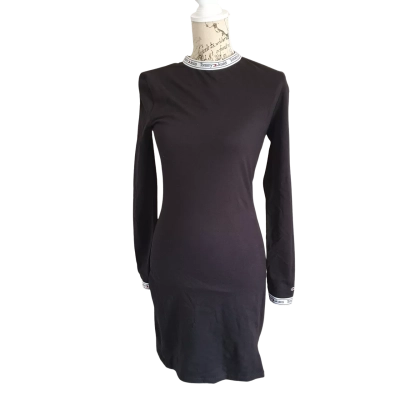 Tommy Jeans Womens  Size M Bodycon Dress Black  BNWT