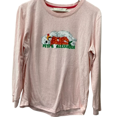 Peter Alexander Womens  Size L polar bear Pyjamas Pink  