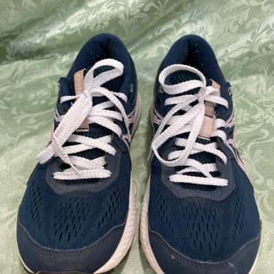 Asics Womens  Size 7.5 Navy Blue / Pink  