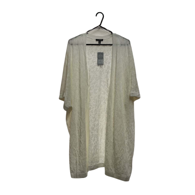 Autograph Womens  Size XXL Cardigan White 