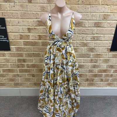Bec & Bridge Womens Eugenie maxi dress Size 6 