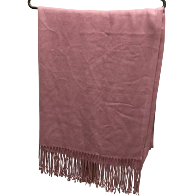 Pashmina Pink Cashmere and Silk Scarf  Size One Size 