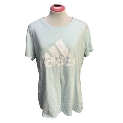Adidas Womens  Size 1X T-shirt Blue 