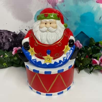 Santa Cookie Jar Novelty