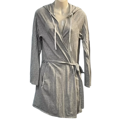 Calvin Klein Womens Size M Pyjamas/Short Robe Grey
