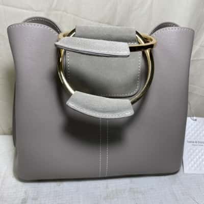 Belle & Bloom Womens Grey Bag 25x22x10