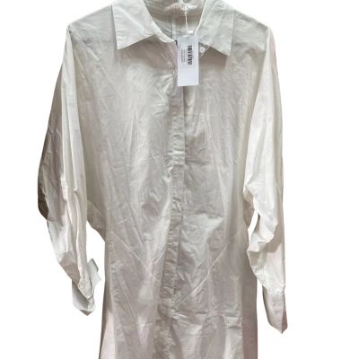  Womens  Size 14 Blouse White 