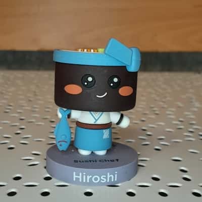 Sushi Hub 18th anniversary Sushi Chef Hiroshi