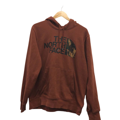 The North Face Mens  Size M Hoodie Brown / Maroon 