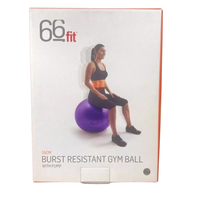 Burst Resistant Gym Ball 55cm with Pump (New)