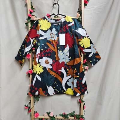 Kids COS Multicoloured Dress Size 5-6 RRP $59.00