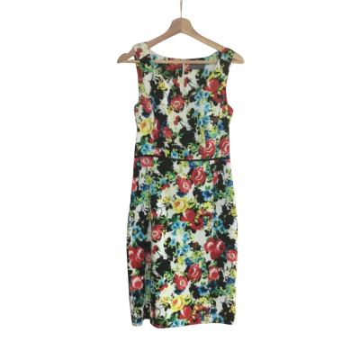 Jacqui-E Womens  Size 8 Floral Dress Floral 
