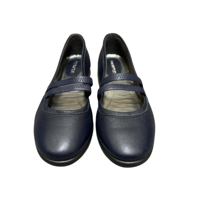  Womens MoveOn South African Shoe Flats Size 37 Blue 