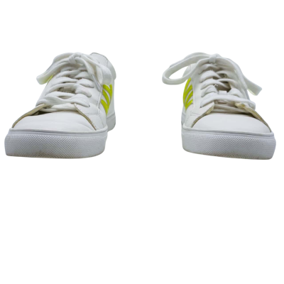 DKNY Womens Abeni  Size 6.5 White / Yellow 