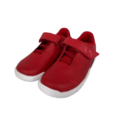 Puma Kids  Ferrari Drift Cat Dec. V INF - Rosso Corsa Black and White - UK Size 7