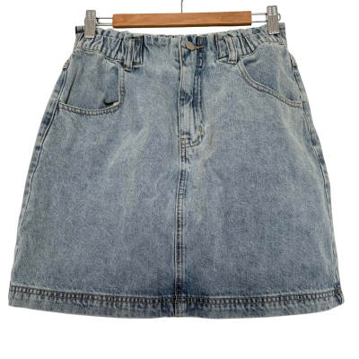 Seed Size 8 Blue Denim Skirt  