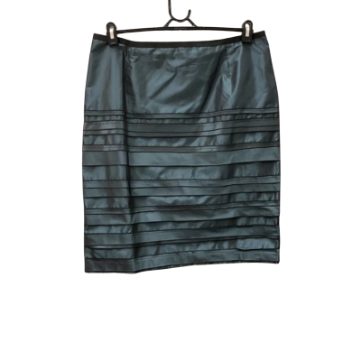  Womens AC Skirt Size L Navy Blue 