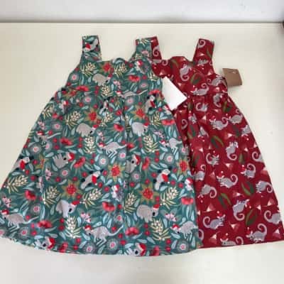 Something Sweet Handmade Christmas Dresses Size 4 