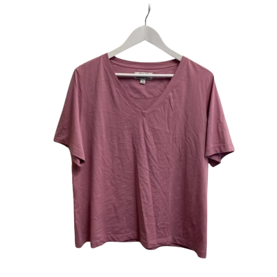 Country Road Womens  Size XL Short Sleeve Top Pink  