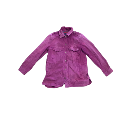 Vintage Tigerlily Rouge Pink 100% Cotton Jacket Size 12