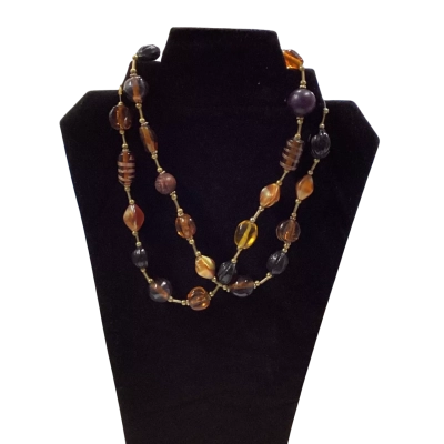  Womens Beaded Necklace glass 