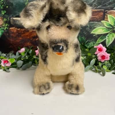 Vintage Toyland  Sitting Shepherd Puppy