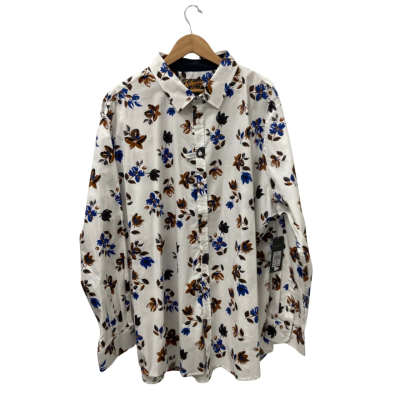 Johnny Bigg Mens  Size XXXXXXL Long Sleeve Shirt Floral 