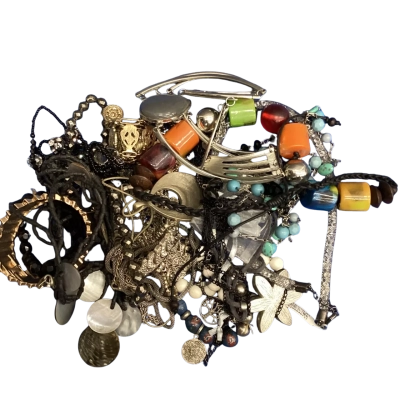 Assorted bag of jewellery [1S]