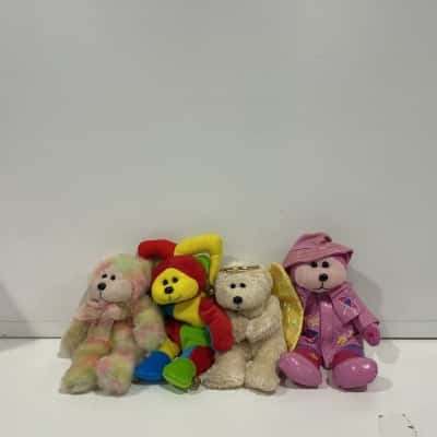 Beanie kids plush toys set of 4
