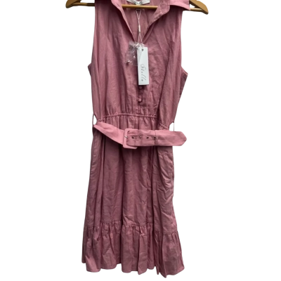 Stella Womens  Size 10 Mini Dress Pink  