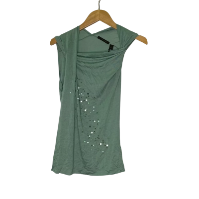 Country Road Womens  Size M Singlet Top Green 