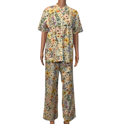 Morgan and Finch Womens Pyjama set Size M Floral / Multicoloured