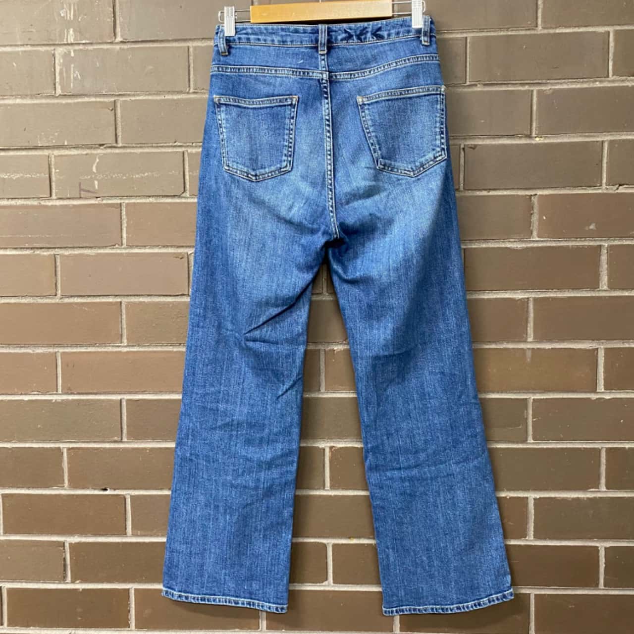 Scanlan Theodore Womens Size 26 Straight Jeans Blue (s)