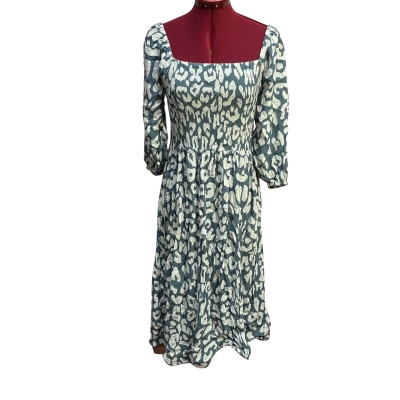 Cartel & Willow Womens  Size L Casual Dress Blue / White 