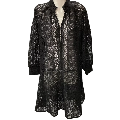 Zoe Kratzmann Womens  Size 1 Long Sleeve Dress Black  