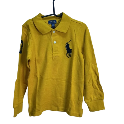 Ralph Lauren Kids  Size 6 Polo Shirt  Mustard 