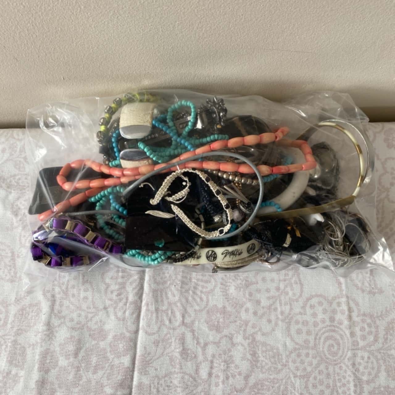 Assorted Random Broken Jewelry Multicoloured(s)