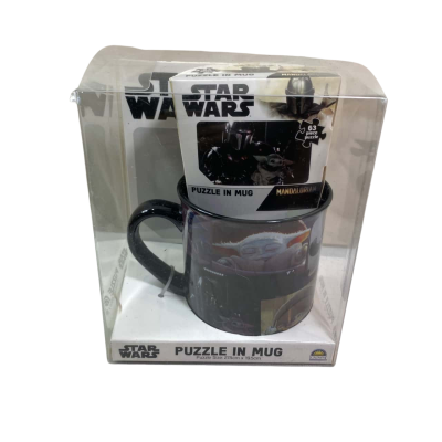 The Mandalorian Star Wars 63 pcs Puzzle With Mug 
