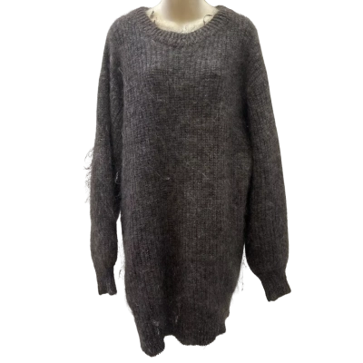 Grey Mohair Dress
