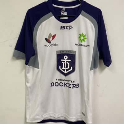 AFL Mens  Size L Jersey Purple / White 