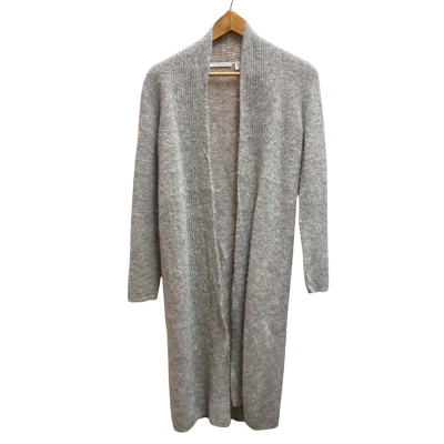 Trenery Womens  Size XXS Longline Cardigan Grey 