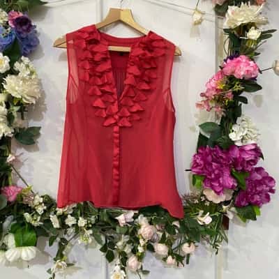 Coast Womens  Size 14 Sleeveless Top Other 