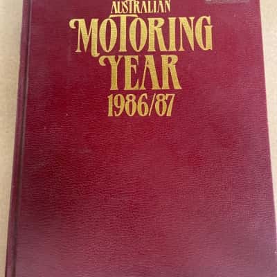 AUSTRALIAN MOTORING YEAR 1986/87