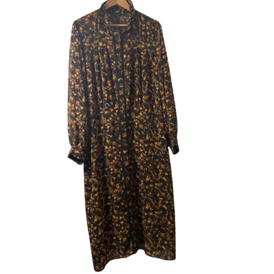 City Chic Womens  Size 20 Maxi Dress Black  / Orange 