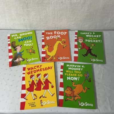 Collection of 5 Dr. Seuss Children's Books 